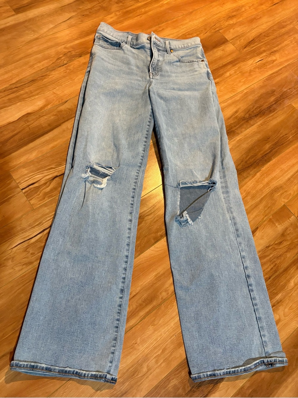 Express Wide Leg High Rise Jeans